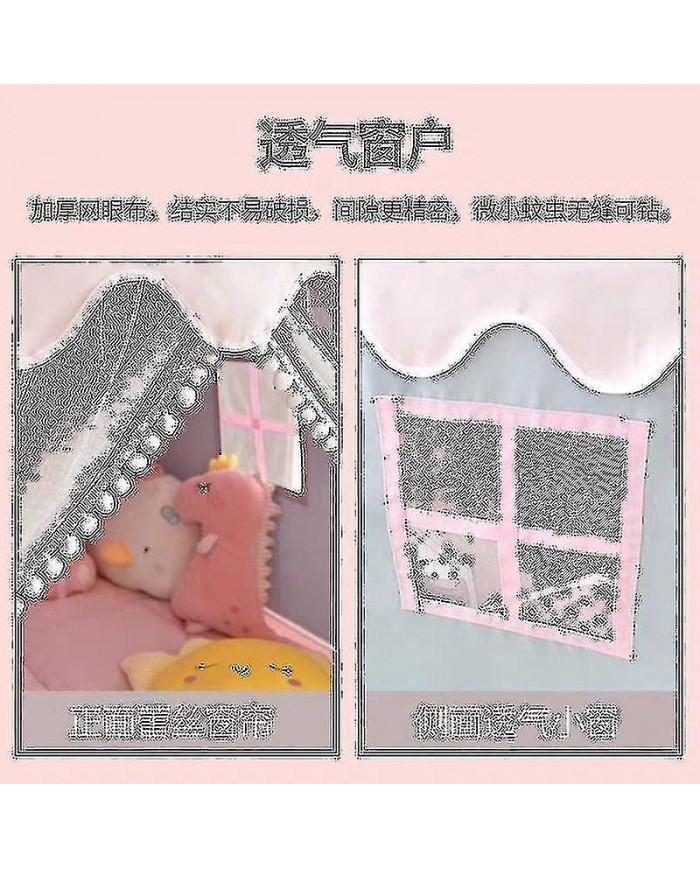 Tente de jeux pour enfants, maison de jeux, enfants Big Play Castle Fairy Tent Tente en coton avec lumières de [...]