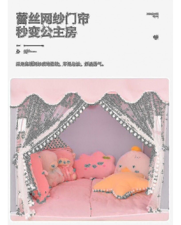 Tente de jeux pour enfants, maison de jeux, enfants Big Play Castle Fairy Tent Tente en coton avec lumières de [...]