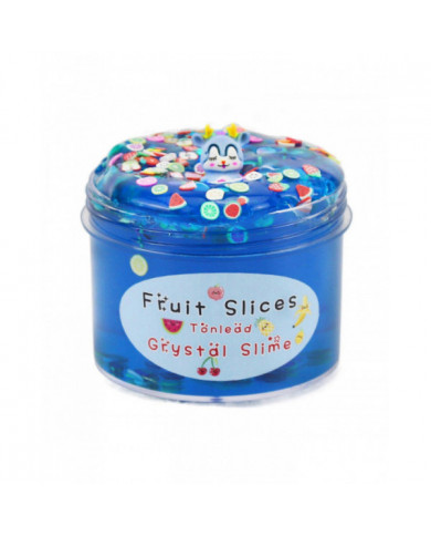 2023 70ml Soft Slime Diy Elastic Fruit Toy Non-collant Cloud Stress Relief Couleur Argile Décompression Squeeze Jouets