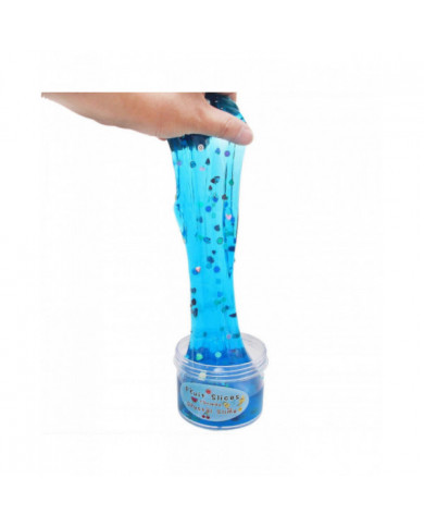 2023 70ml Soft Slime Diy Elastic Fruit Toy Non-collant Cloud Stress Relief Couleur Argile Décompression Squeeze Jouets