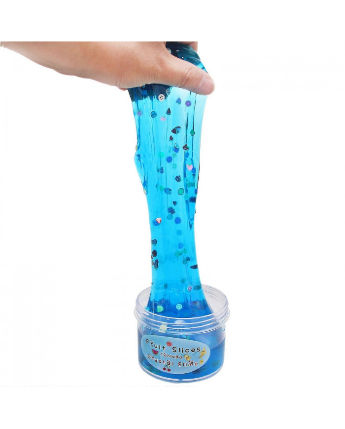 2023 70ml Soft Slime Diy Elastic Fruit Toy Non-collant Cloud Stress Relief Couleur Argile Décompression Squeeze Jouets