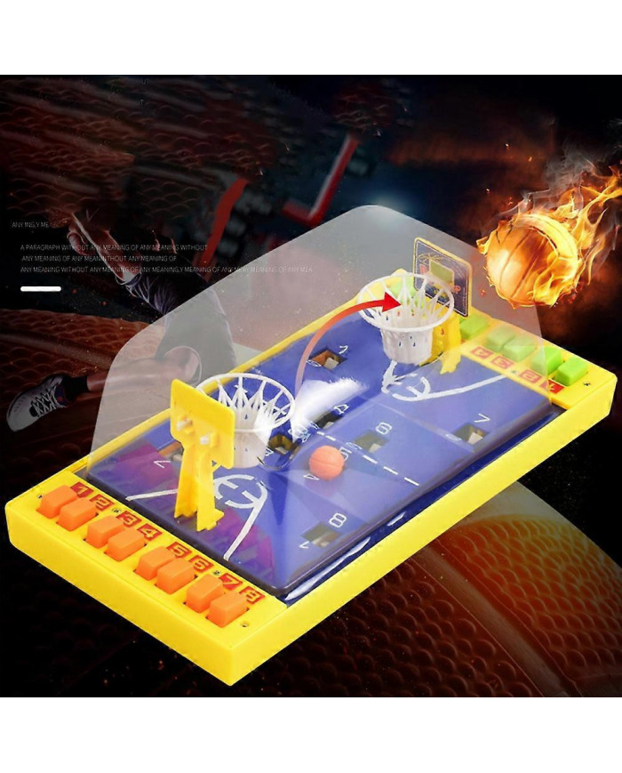 Mini Jeu de table de basket-ball Jeu d’échecs Doigt Basket-ball Machine Catapulte de bureau Jouet interactif pour [...]
