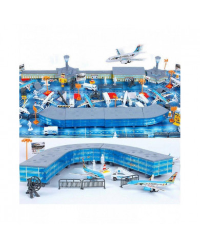 200pcs Ensemble de jouets de modèle de table de sable d'aéroport pour le jeu de simulation et le développement du [...]