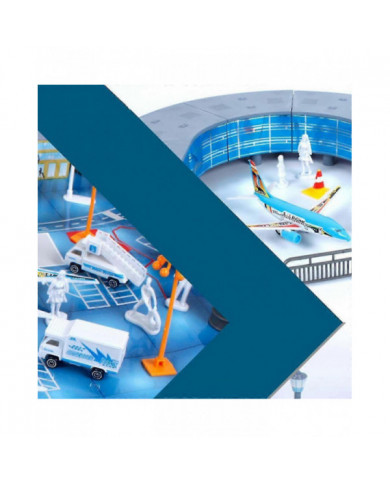 200pcs Ensemble de jouets de modèle de table de sable d'aéroport pour le jeu de simulation et le développement du [...]