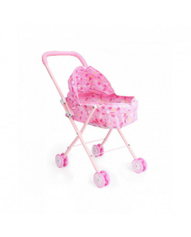 Kit de jeu de poupée bébé avec poussette de poupée pliable, berceau de poupée, chaise haute de poupée, accessoires [...]