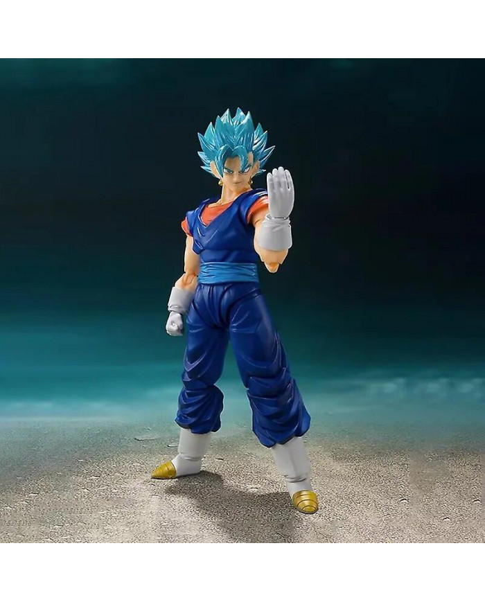 Nouveau Dragon Ball Super Vegetto Action Figure Vegito Bleu S.h.figuarts Shf Super Saiyan God Anime Model Kit [...]