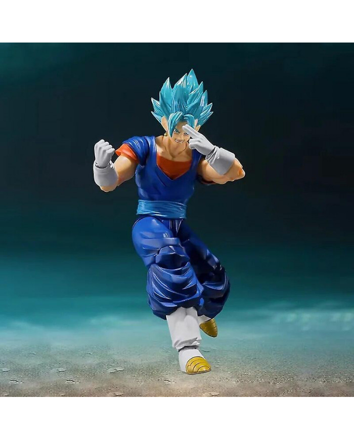 Nouveau Dragon Ball Super Vegetto Action Figure Vegito Bleu S.h.figuarts Shf Super Saiyan God Anime Model Kit [...]