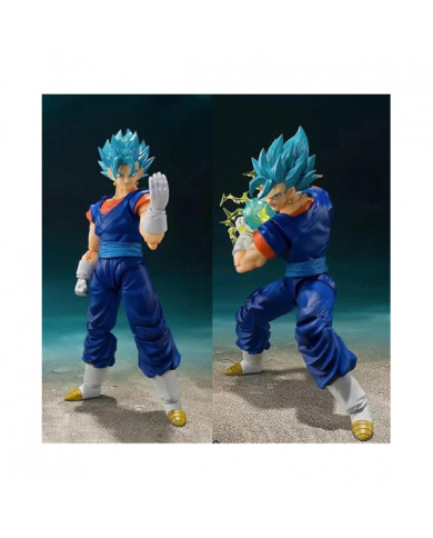 Nouveau Dragon Ball Super Vegetto Action Figure Vegito Bleu S.h.figuarts Shf Super Saiyan God Anime Model Kit [...]
