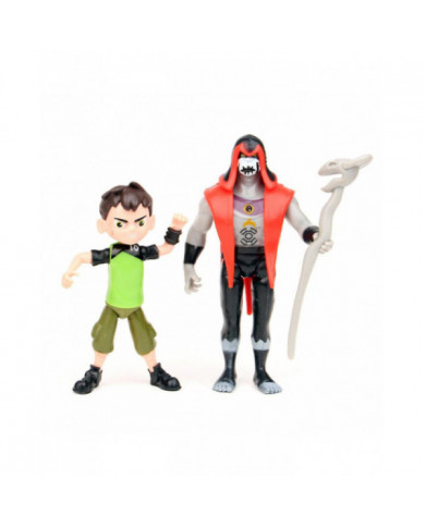 Haloppe 9Pcs Ben 10 Kineceleran Heatblast LED Figurines D’action Enfants Jouet Cadeau Décor De Bureau