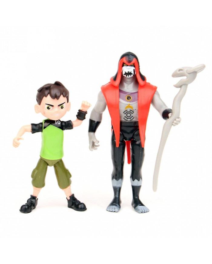 Haloppe 9Pcs Ben 10 Kineceleran Heatblast LED Figurines D’action Enfants Jouet Cadeau Décor De Bureau