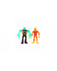 Haloppe 9Pcs Ben 10 Kineceleran Heatblast LED Figurines D’action Enfants Jouet Cadeau Décor De Bureau