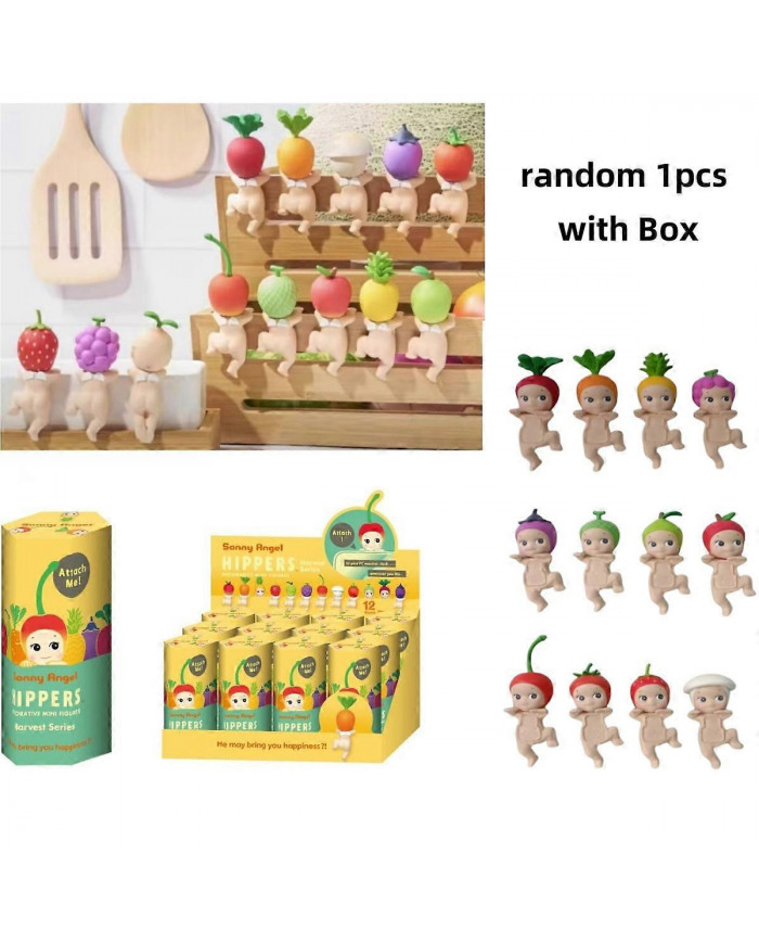 Sonny Angel Fruits Série Anime Figurine Action Collect Figurine Mignon Hippier Poupée Voiture À La Mode Téléphone [...]