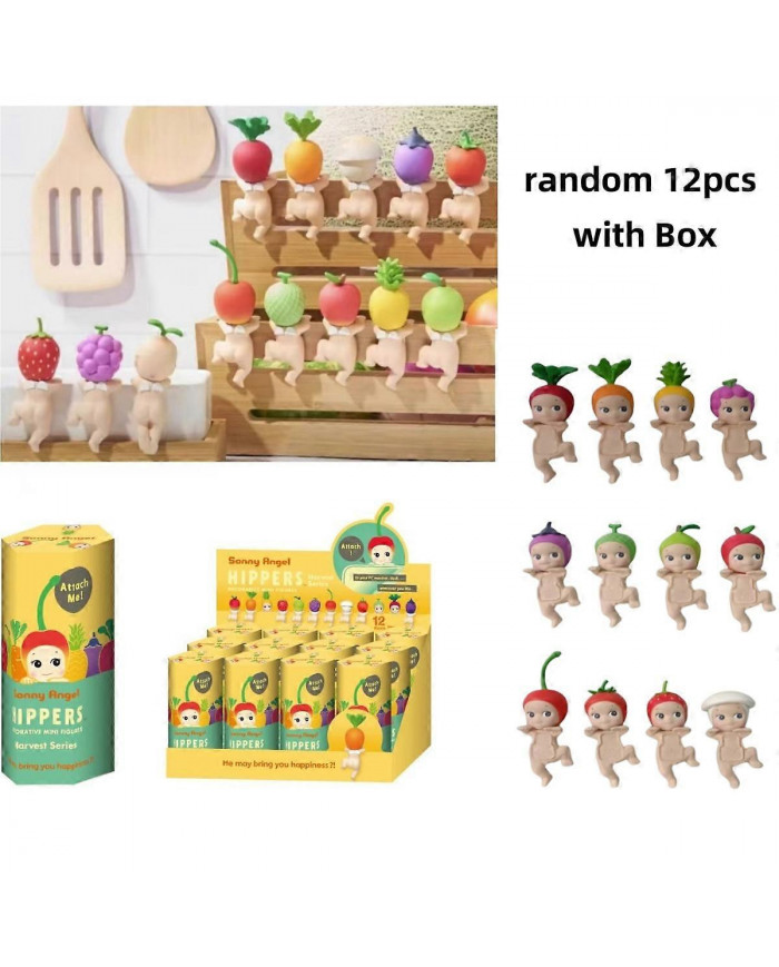 Sonny Angel Fruits Série Anime Figurine Action Collect Figurine Mignon Hippier Poupée Voiture À La Mode Téléphone [...]