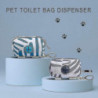 2 Pack Fashion Dog Poop Waste Bag Distributeur, Pet Dog Waste Bag Distributeur, Dog Poop Bag Holder