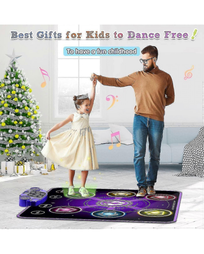 Dance Mat For Kids Ages 4-8-12, Light Up Dance Pad Christmas Birthday Gifts For 5 Year Old Girl Toys Age 6-7, [...]