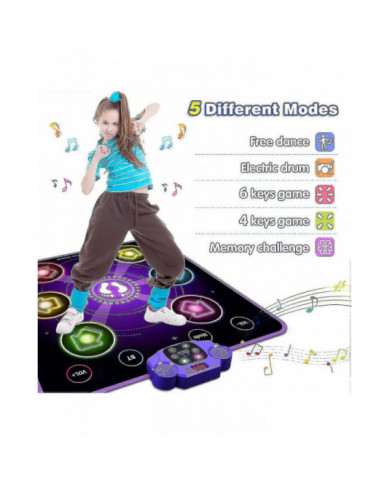 Dance Mat For Kids Ages 4-8-12, Light Up Dance Pad Christmas Birthday Gifts For 5 Year Old Girl Toys Age 6-7, [...]