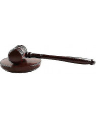 Marteau en bois et bloc sonore Set Marteau en bois et marteau rond Sound Block Parfait pour juge avocat Au