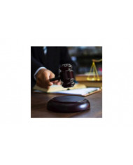 Marteau en bois et bloc sonore Set Marteau en bois et marteau rond Sound Block Parfait pour juge avocat Au