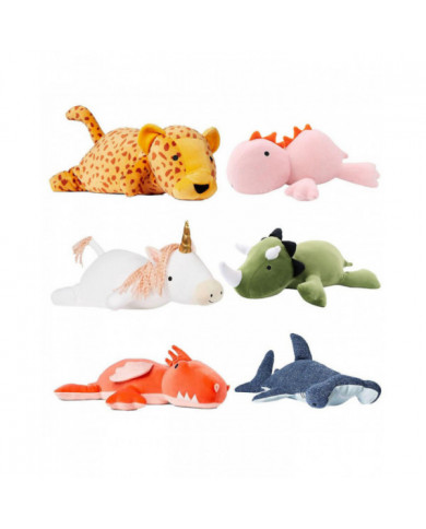 60cm Big Dinosaur Lesed Peluche Toy Cartoon Stuffed Animals Pillow Soft Cute Birthday Gift pour les enfants