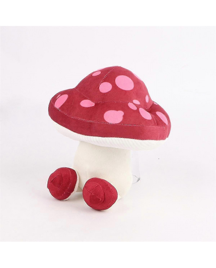 Delicious in Dungeon Plush Walking Mushroom Plush Toy Soft Stuffed Animal Pillow for Home Kids' Bedroom Decor