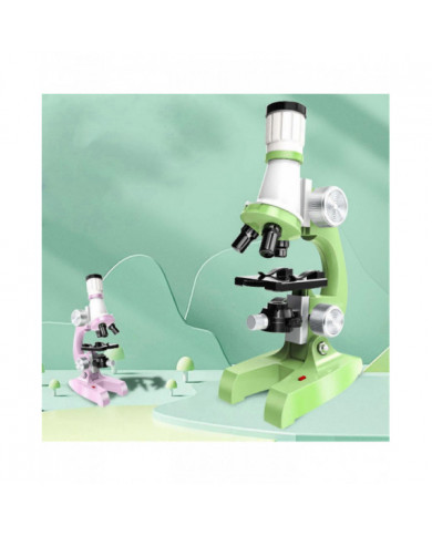 Cadeau pour enfants Haute définition 1200 fois Microscope Jouets Enfants Expérience scientifique Jouets éducatifs