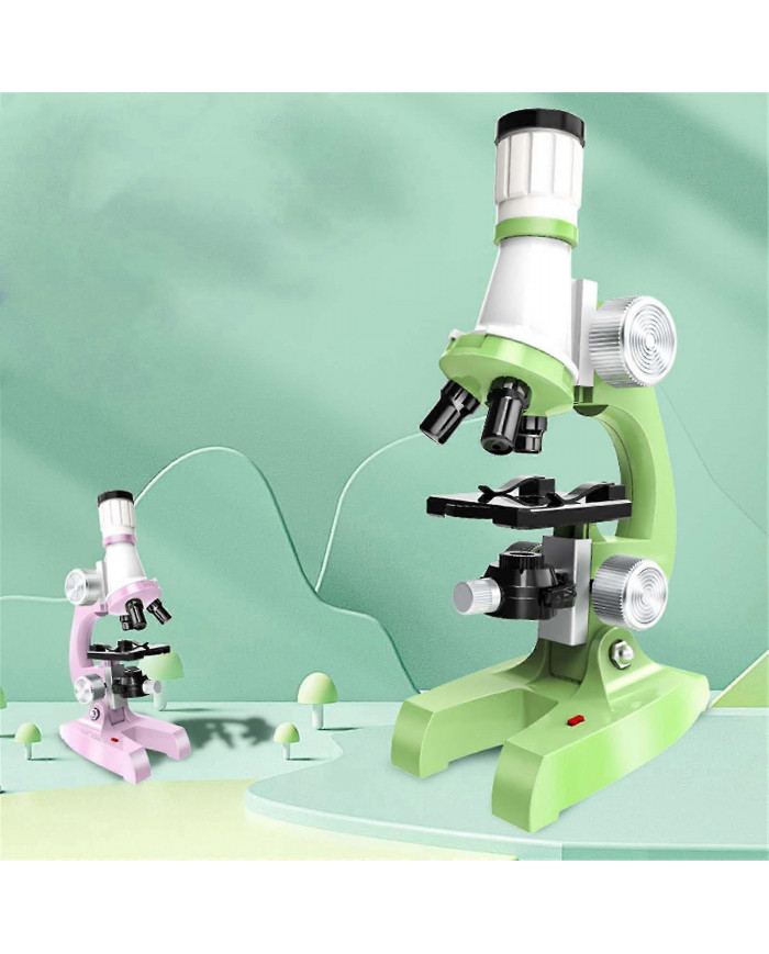 Cadeau pour enfants Haute définition 1200 fois Microscope Jouets Enfants Expérience scientifique Jouets éducatifs