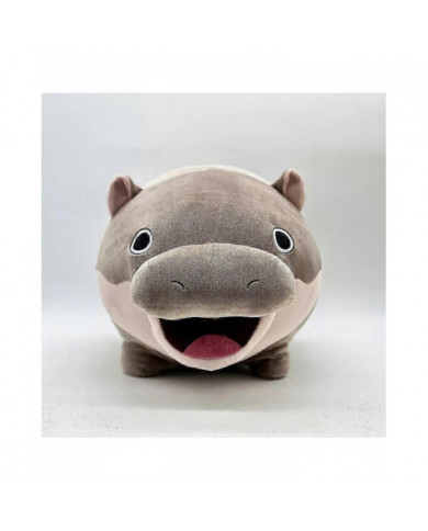 Peluche hippopotame Moo Deng, Jouets en peluche Moo Deng, Jouet Moo Deng, Peluche hippopotame pygmée mignon