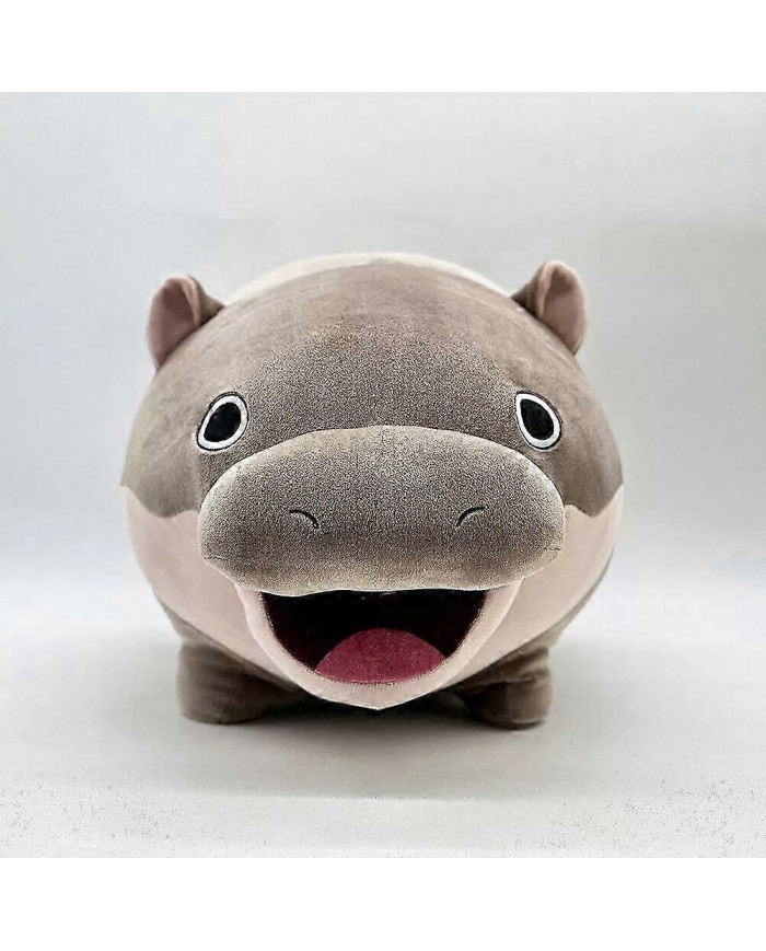 Peluche hippopotame Moo Deng, Jouets en peluche Moo Deng, Jouet Moo Deng, Peluche hippopotame pygmée mignon