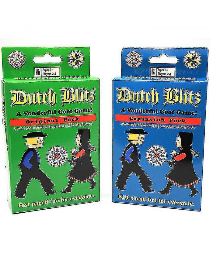 Dutch Blitz Dutch Blitz Basic Plus Expanded Family Party Game Cards Party Jeux de cartes