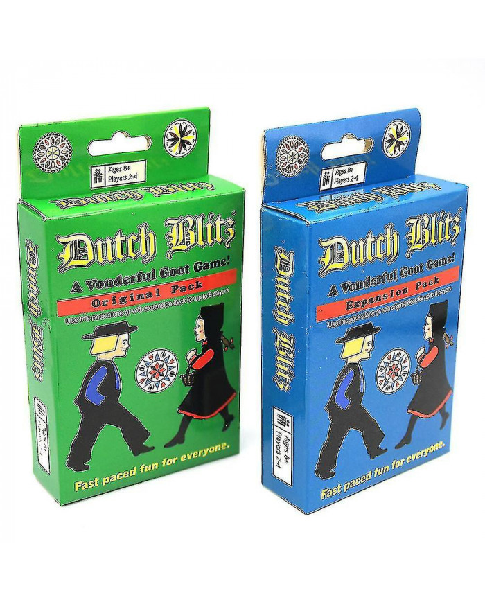Dutch Blitz Dutch Blitz Basic Plus Expanded Family Party Game Cards Party Jeux de cartes