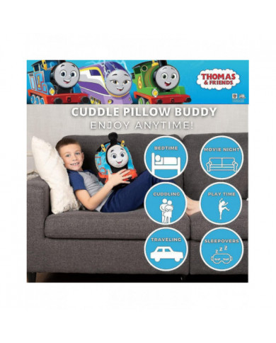 Thomas & Friends Engine Train Kids Bedding Super Doux Peluche Câlin Oreiller Buddy, (produit officiel Thomas & [...]