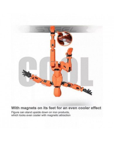 Ensemble de figurines d’action magnétique Dummy13,Ensemble de figurines d’action magnétique 3D