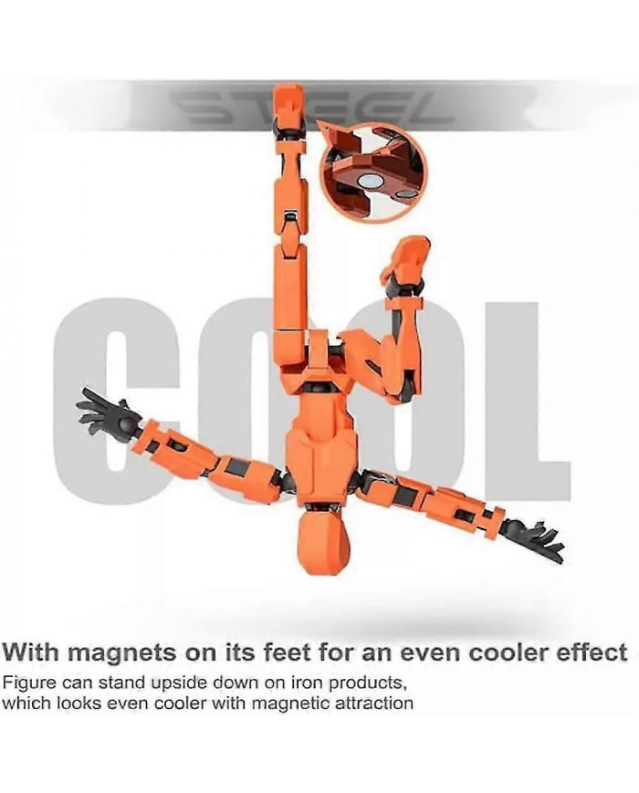 Ensemble de figurines d’action magnétique Dummy13,Ensemble de figurines d’action magnétique 3D