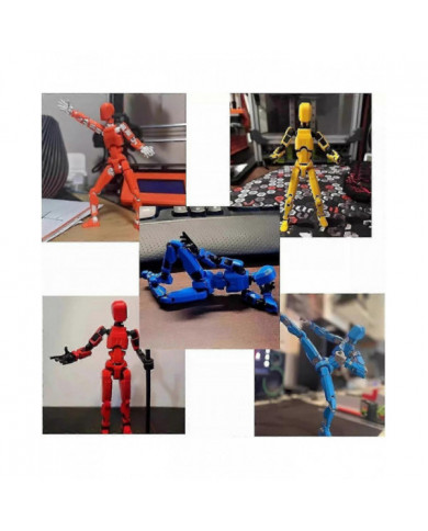 Ensemble de figurines d’action magnétique Dummy13,Ensemble de figurines d’action magnétique 3D