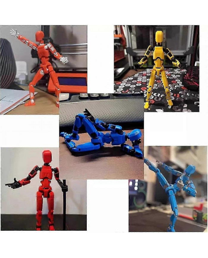 Ensemble de figurines d’action magnétique Dummy13,Ensemble de figurines d’action magnétique 3D