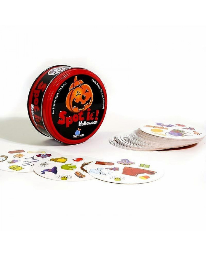 Halloween Spot It Board Game Find Your Sister Multiplayer Party Game Cards