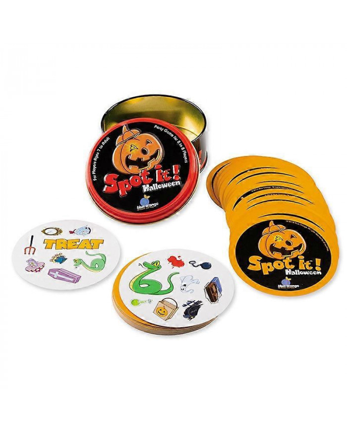 Halloween Spot It Board Game Find Your Sister Multiplayer Party Game Cards