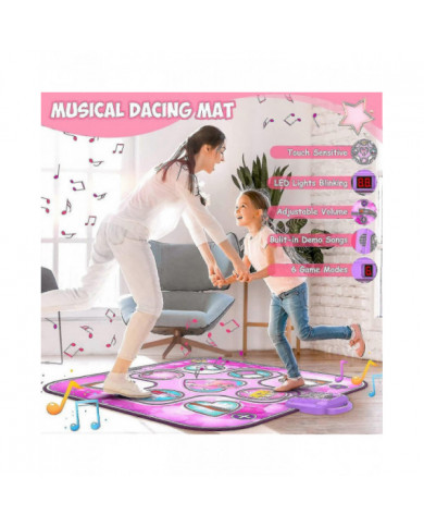 Tapis de danse Jouets pour 3 4 5 6 7 8 9 10+ ans Filles cadeaux d’anniversaire, Tapis de danse musical pour [...]