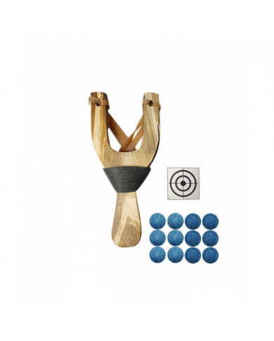 Sling Shot en bois enfants jeu cadeau coffret intérieur ou extérieur jouer en bois jouet catapulte