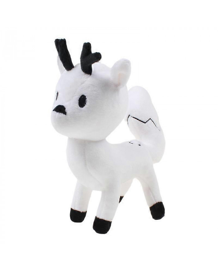 Hilda blue-haired girl into the city doll cartoon fawn fox twig plush toy