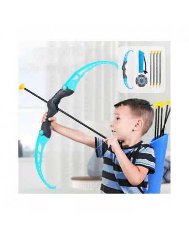 Kids Bow And Arrows Set With 8 Suction Cup Arrows, Targets & Dorlach, Indoor And Outdoor Toys For Children Boys Girls