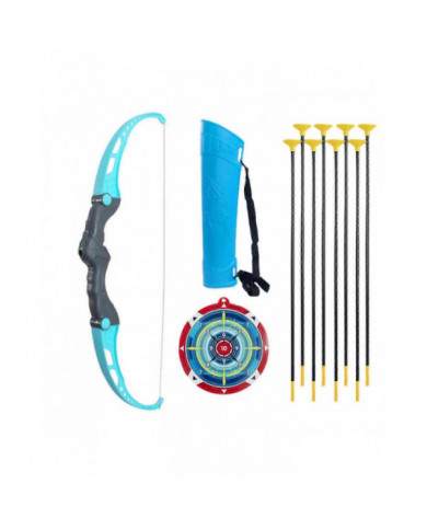 Kids Bow And Arrows Set With 8 Suction Cup Arrows, Targets & Dorlach, Indoor And Outdoor Toys For Children Boys Girls