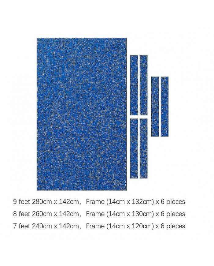 Heavy Duty 7ft / 8ft / 9ft Billard Snooker Nappe Feutre Jeux d’intérieur Accessoires de billard Snooker [...]