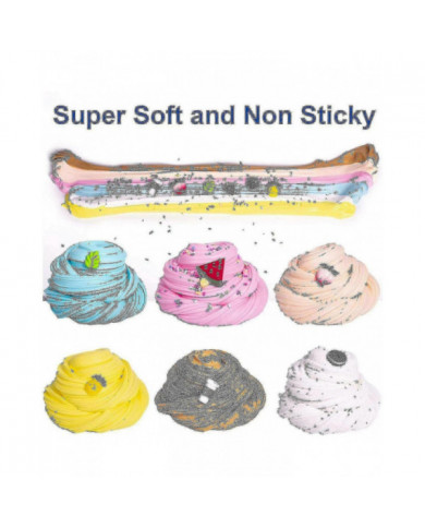 8-pack Butter Slime Set, Stress Relief Toys For Girls And Boys 70ml