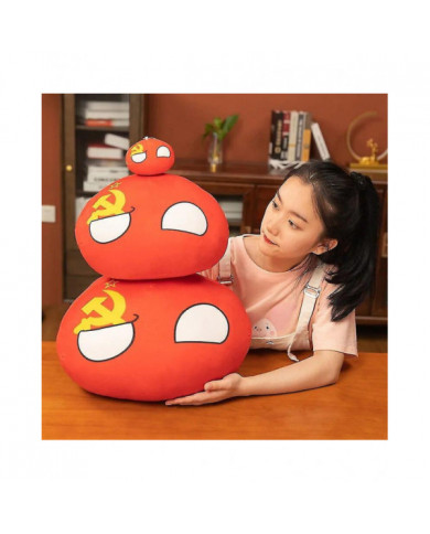 10-40cm Countryball Pologne Ballon Peluche Peluche Oreiller Japon France Nations Unies Canada Italie USA Gdr Ger [...]