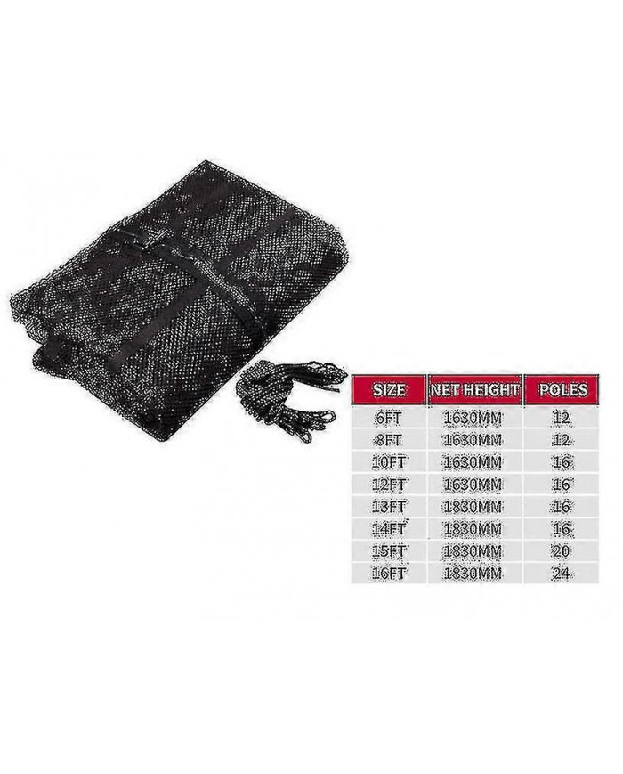 8 pieds filet de sécurité trampoline pour enfants en plein air, filet de protection en nylon accessoires de [...]