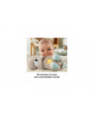 Jouet en peluche de loutre respirant avec son nouveau-né bébé compagnon de sommeil poupée cadeaux