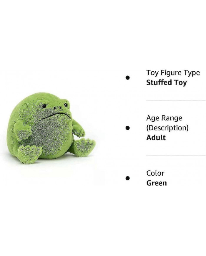 Grenouille en peluche grenouille peluche jouet, 8 pouces (environ 20,3 cm) corps de grenouille, cadeau [...]