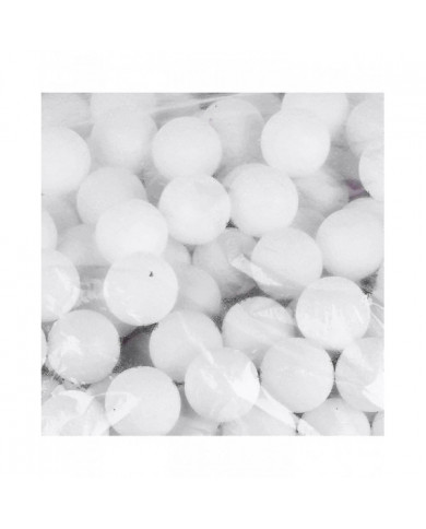 150 Pcs Balles de Ping Pong En Plastique Pour Adultes Débutants (blanc)