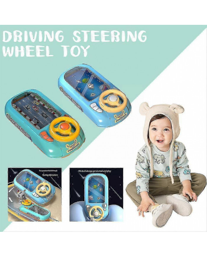 Volant de conduite Jouet Enfants Volant Jeu Jouet pour tout-petits Faire semblant de conduire Jouet de simulation [...]